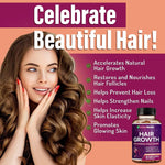 Hair Growth Vitamins™ - Reactiva Tus Folículos